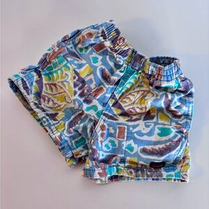 Patagonia Colorful Patterned Baby Baggie Shorts